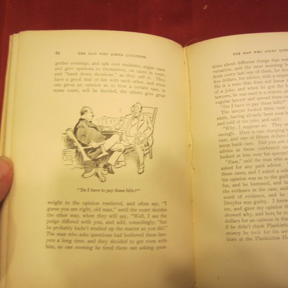 ANTIQUE 1900'S PECK'S SUNBEAMS, BY GEO W PECK, HC BOOK - Picture 8 of 8